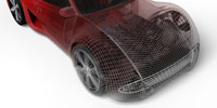automotive CAD model
